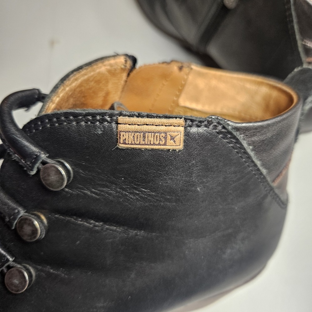 Pikolinos Womens Booties Rotterdam Strap Leather Ankle Boots‎ Victorian - Picture 6 of 14